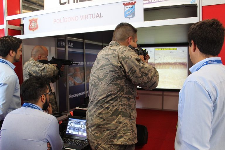 FAMAE desarrolla un polígono de tiro virtual hecho completamente en Chile