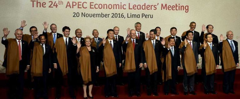 Termina APEC con fuerte llamado a terminar con el proteccionismo y reforzar el comercio internacional como motor de la prosperidad