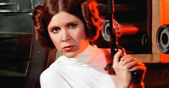 La “fuerza” está de luto: A los 60 años muere la Princesa Leia