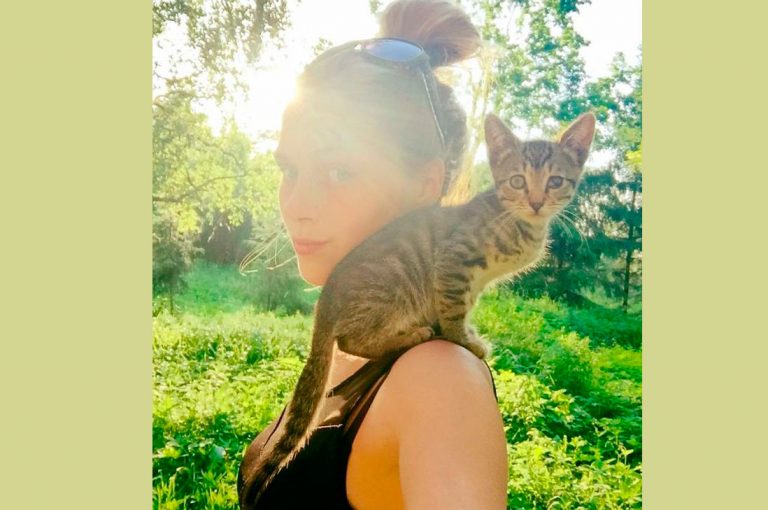 Estos dos últimos años esta chica letona ha rescatado a más de 350 gatos sin hogar
