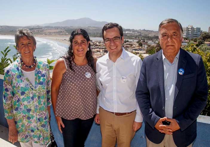 Censo 2017: Ministro de Economía visitó Concón para incentivar participación ciudadana