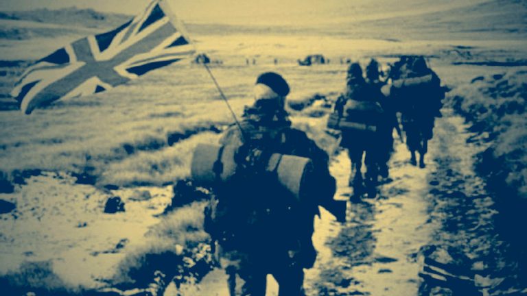 A 35 años de la derrota en las Falkland/Malvinas Macri recibe a ex combatientes y familiares de los caídos