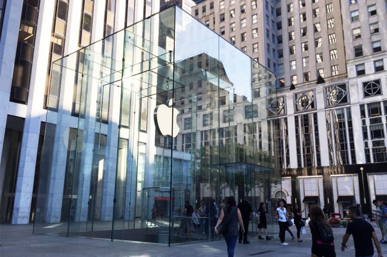 Emblemático cubo de cristal de Apple de la Quinta Avenida será desmontado