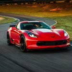 2017-Chevrolet-Corvette-Grand-Sport-front-in-motion-01