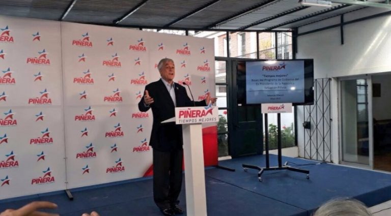 Piñera: “Vamos a desterrar la cultura de la retroexcavadora”