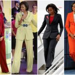 Michelle Obama Blazer Pantsuit outfits