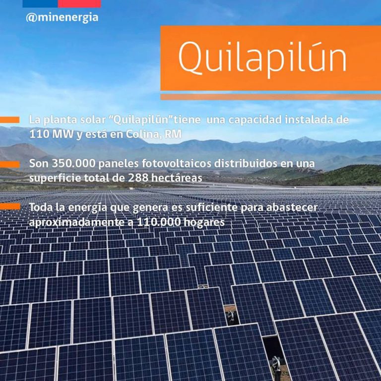 Inaugurada la mayor planta fotovoltaica de la Región Metropolitana