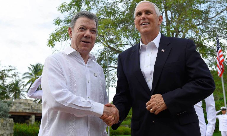 Vicepresidente de EEUU inició gira por América Latina en  Colombia: “Una dictadura en Venezuela es totalmente inaceptable”