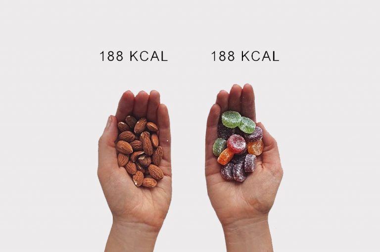 Bloguera de fitness compara las calorías para que cambies tu forma de ver la comida