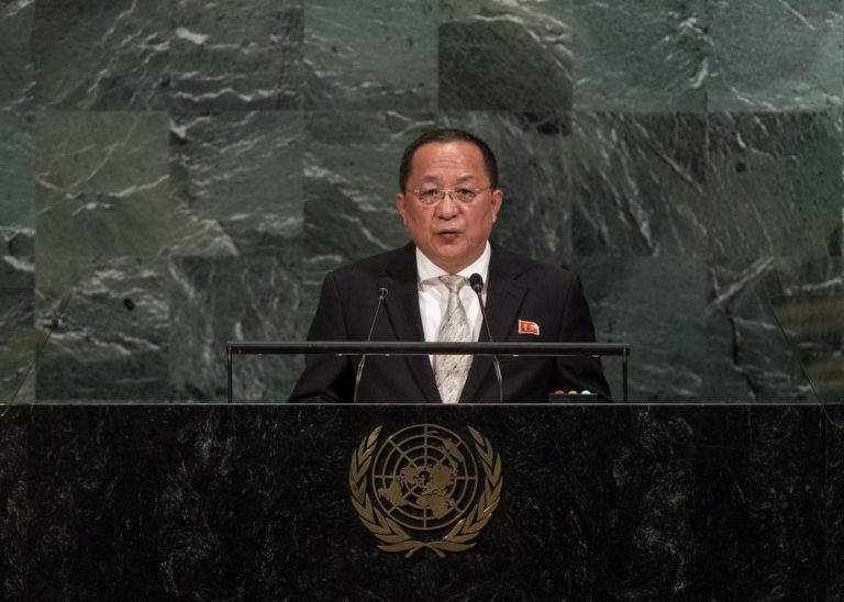 Canciller norcoreano en la ONU: “Visita de nuestros misiles a EEUU, inevitable”