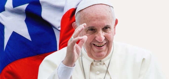 Encuesta Cadem muestra que el 50% de los chilenos cree que visita del Papa no es importante