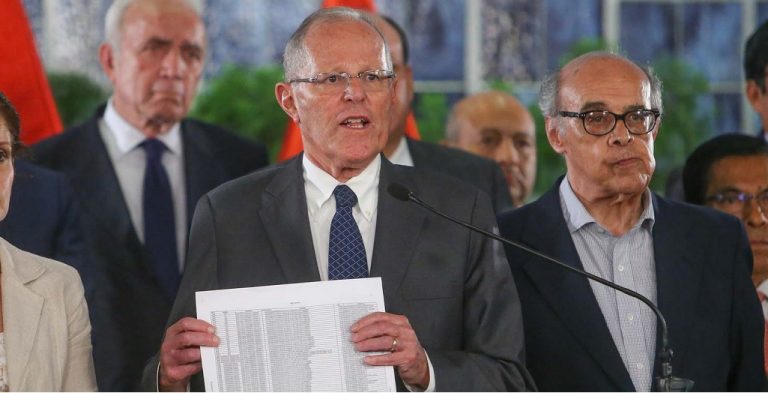 Caso Odebrecht remece la Presidencia el Perú y Presidente PPK dice que NO renunciará