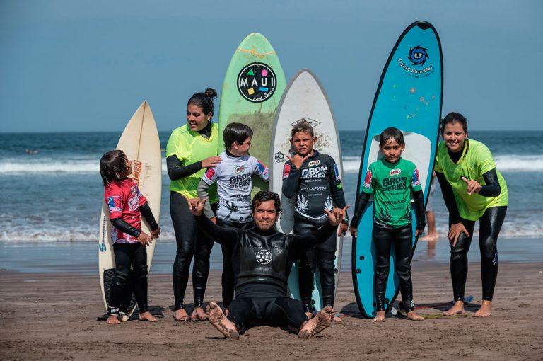 Con gran éxito finalizó primera etapa del circuito de surf para niños: “MILO Grom Series by Billabong”