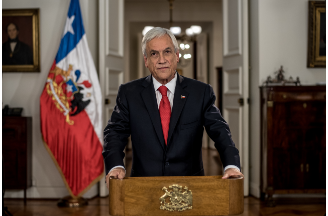 Presidente Piñera cadena nacional