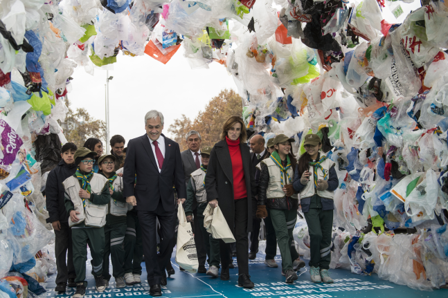 piñera pauta bolsas plásticas chile