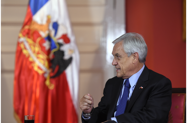 Encuesta Adimark: Sube a un 52% la aprobación del Gobierno de Sebastián Piñera