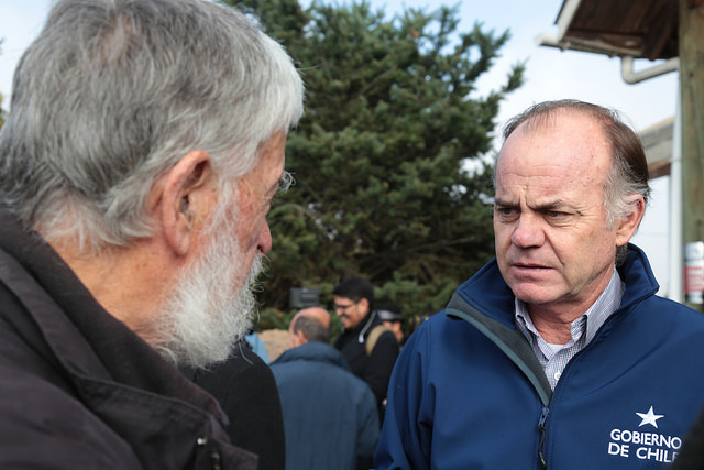 Ministro de Agricultura Antonio Walker