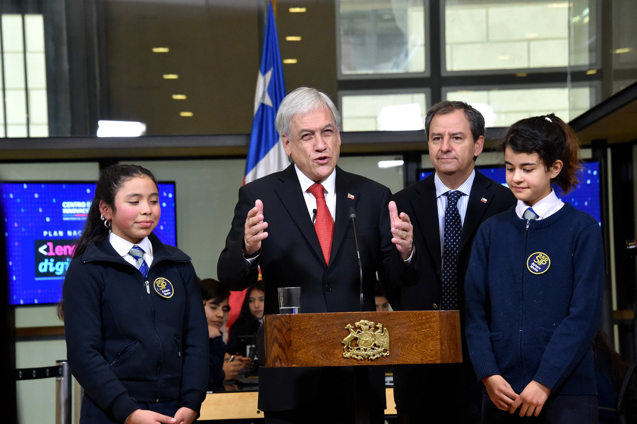 Flickr Mineduc Gerardo Varela y Sebastián Piñera