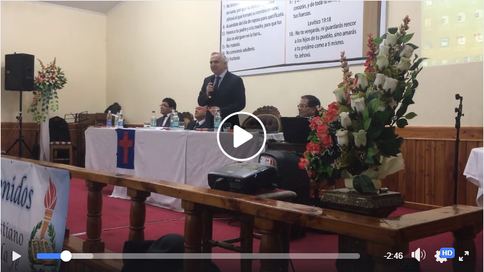Ministro Chadwick vídeo de evangélicos
