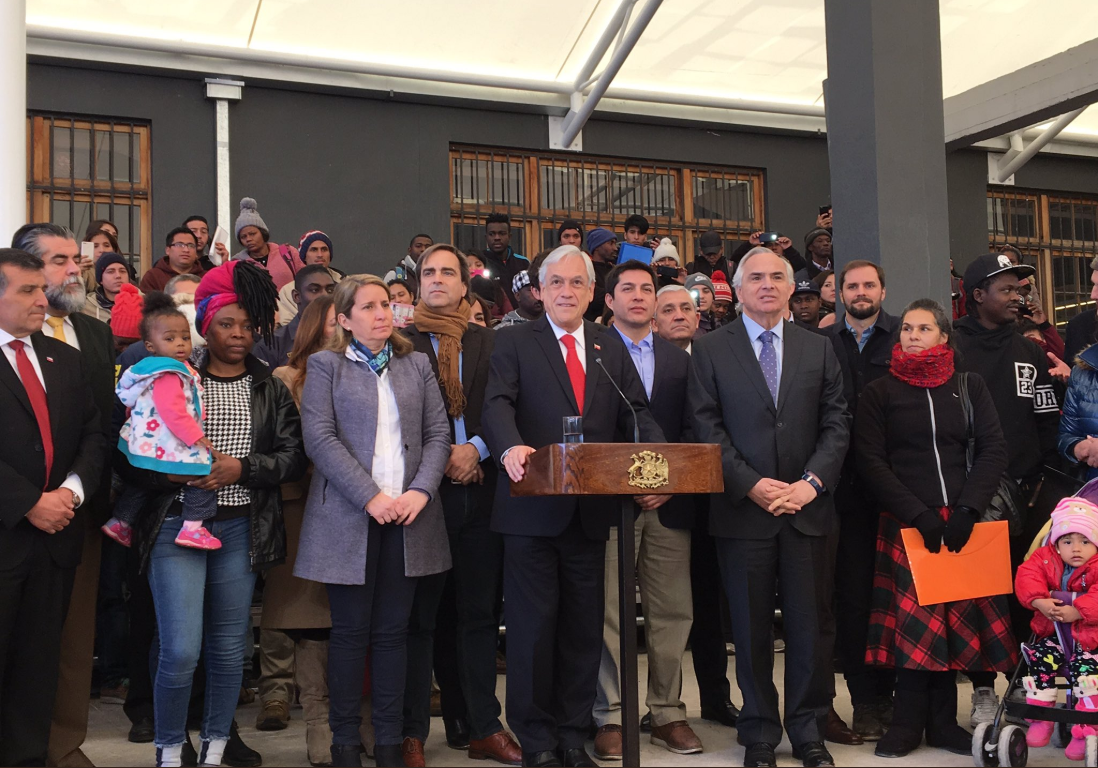 Presidente Piñera en defensa a sus ministros Valente y Varela