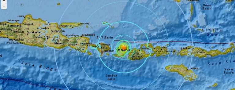 Indonesia: Terremoto 6,4 Richter golpea a la isla de Lombok