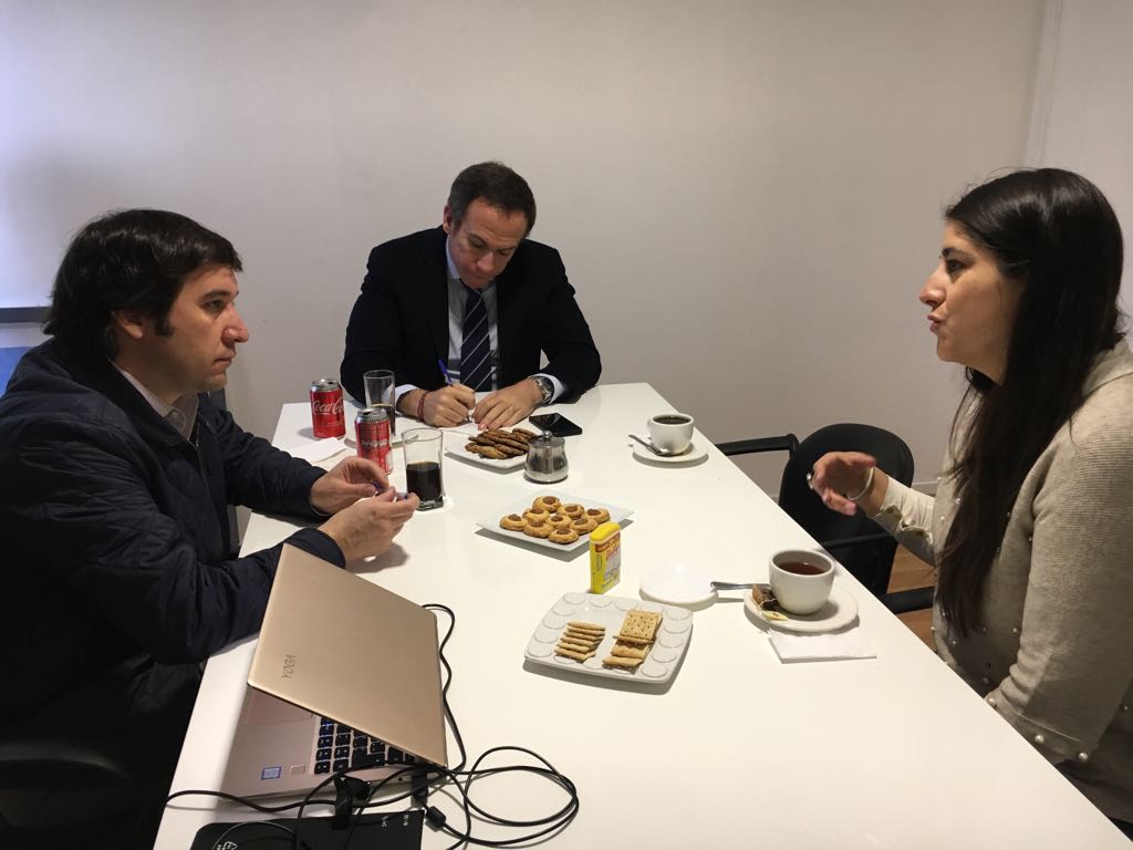 Reunión Guillermo Ramírez por Ciber Seguridad