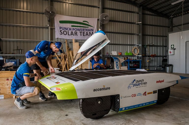 Desde Bélgica llega vehículo solar para Carrera Solar Atacama
