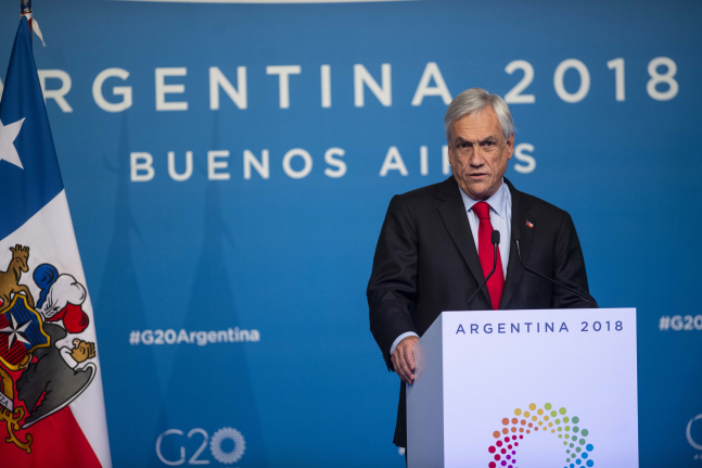 Presidente Piñera saca cuentas alegres tras participación en G20