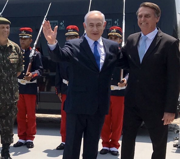 Bolsonaro a los pies de Netanyahu anuncia traslado de su embajada a Jerusalem en