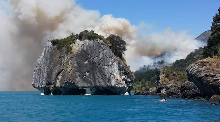 Greenpeace advierte que incendios en Aysén demuestran los efectos del cambio climático