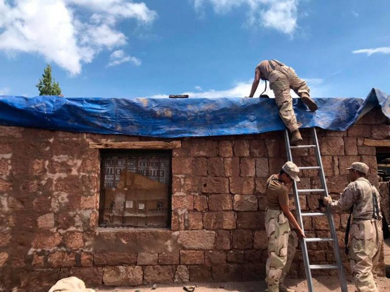 Ejército despliega a “Unidad Fundamental de Emergencia” (UFE) para afrontar emergencia climática en el norte del país
