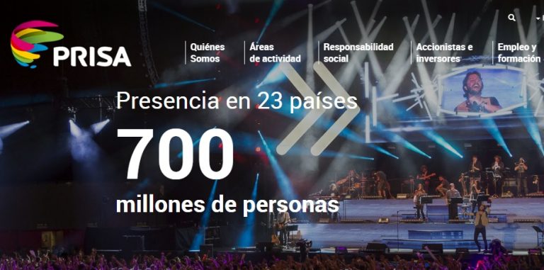 Grupo Prisa de España -presente en Chile- pierde 269,3 MILLONES de euros en 2018  pero compra el 100% de Santillana