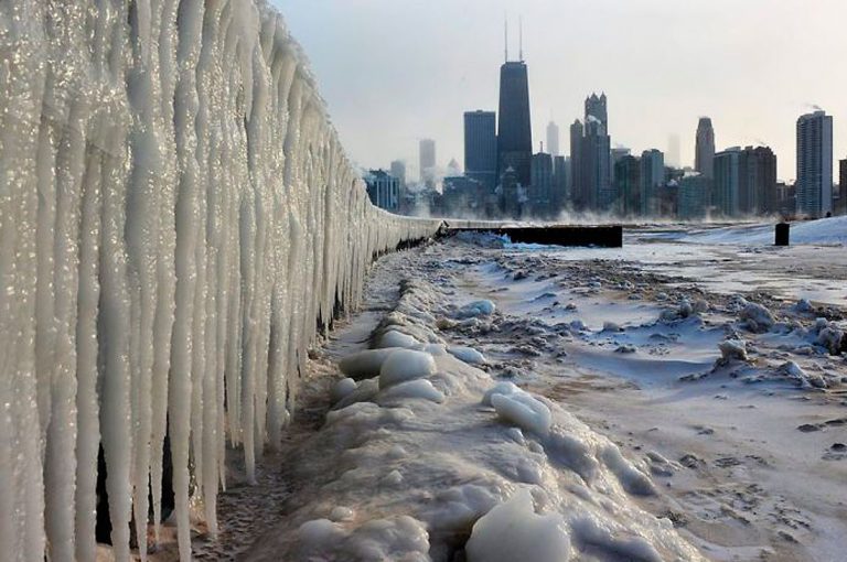 Fotos que muestran el crudo invierno que están sufriendo en EEUU