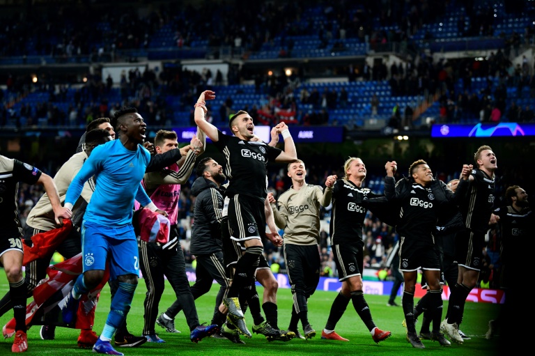 El Ajax de Holanda barre el piso con el Real Madrid por 4 a 1