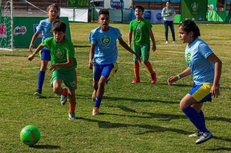 Campeonato de baby fútbol mixto “Copa MILO Chile 2019” vuelve a Santiago para su última fecha