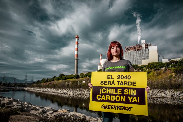 Greenpeace acusa incongruencia del Gobierno por plan de descarbonización