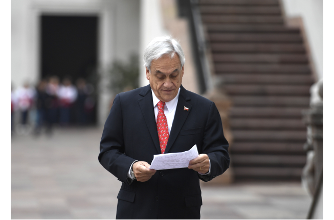 Piñera llama a la DC a avanzar en un protocolo de acuerdo que busque mejorar las pensiones