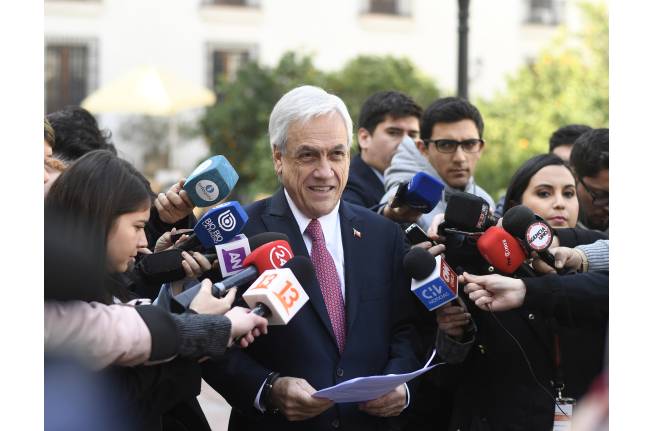 Presidente Piñera pide al Congreso NO aprobar 40 Horas e insiste en la inconstitucionalidad