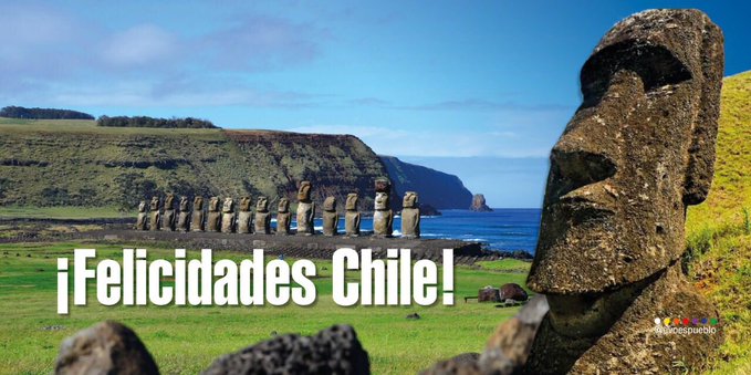 Presidente Evo Morales escribe un amable “Felicidades Chile” por la Fiestas Patrias