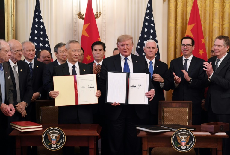 ¿Tregua en la alocada Guerra Comercial? EEUU y China firman acuerdo