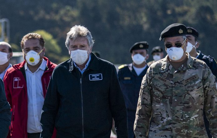 Alberto Espina Ministro de Defensa 09-04-2020