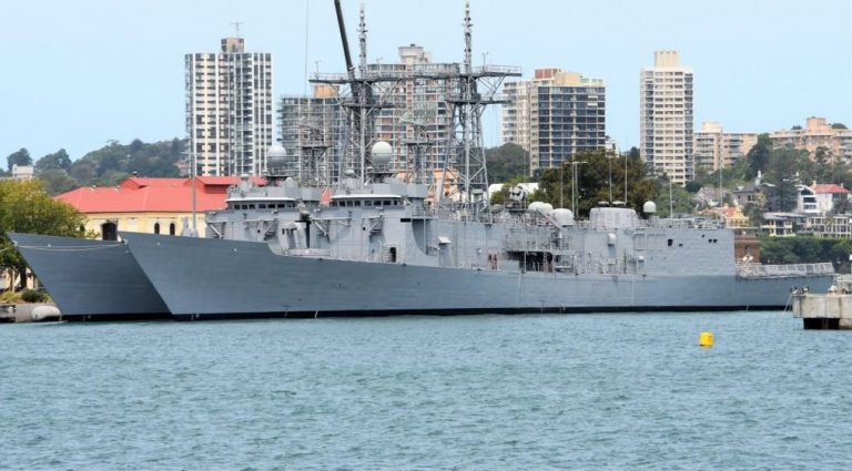 Se incorporaron oficialmente 2 nuevas fragatas a la Armada en Australia