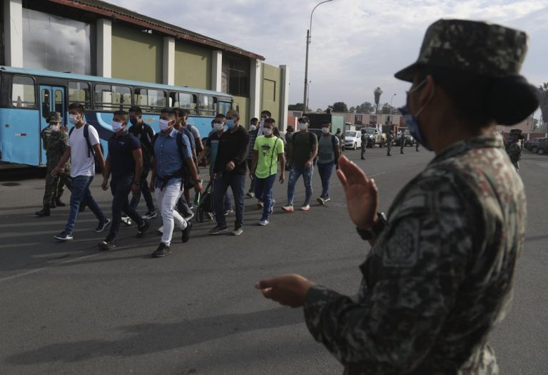 Perú llama a todos sus reservistas para apoyar labores de contención para evitar propagación del CORONAVIRUS