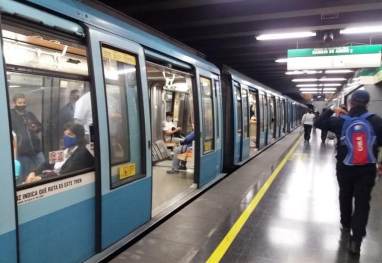 Efecto CORONAVIRUS: Pasajeros del Metro cae en un 52,9% en marzo