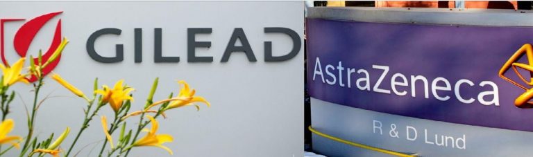 Megafarmaceúticas de Inglaterra y EEUU, AstraZeneca y Gilead exploran fusión