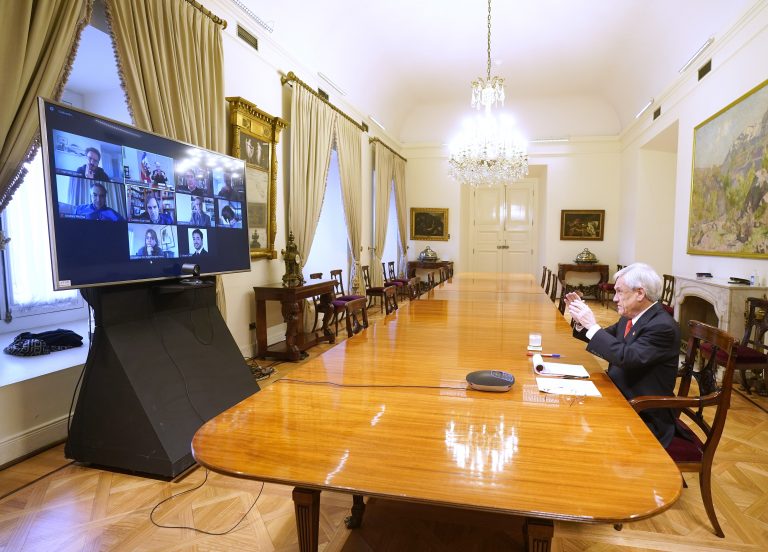 Ni para 20 minutos: Piñera se reunió brevemente con Chile Vamos para analizar propuesta “mejor que el retiro del 10% de las AFP”