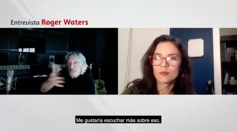 Roger Waters sin filtro: “Piñera es una rata” afirma en entrevista con Camila Vallejos
