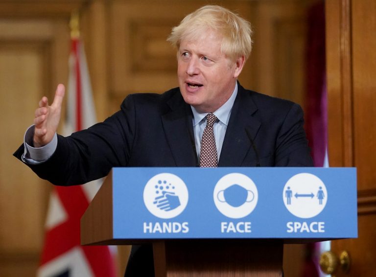 Premier británico alerta: Reino Unido entra en segunda ola de coronavirus