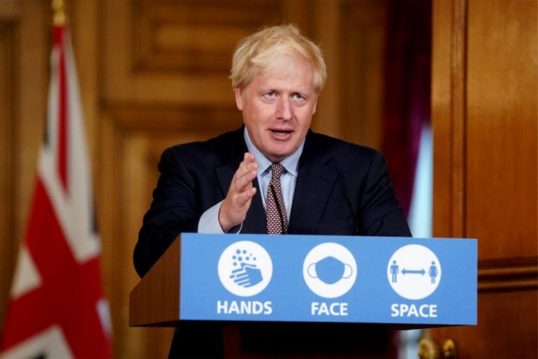 Brexit: Johnson afirma que la UE pretende romper la unión británica