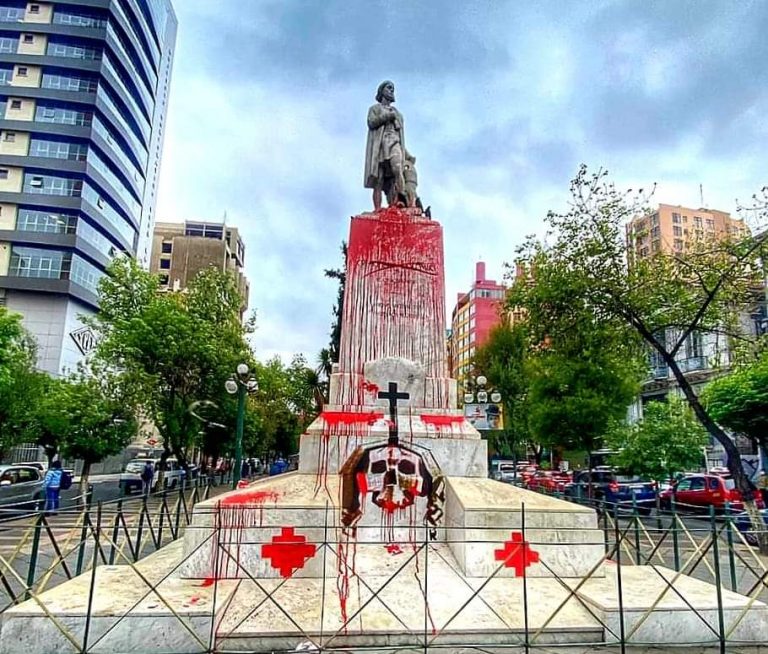 América Latina recuerda la llegada de Colón con protestas sociales y actos culturales